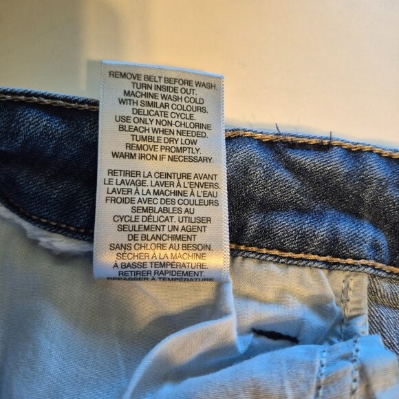 Kensie Ankle Blue Jeans Size 16 - Picture 12 of 13